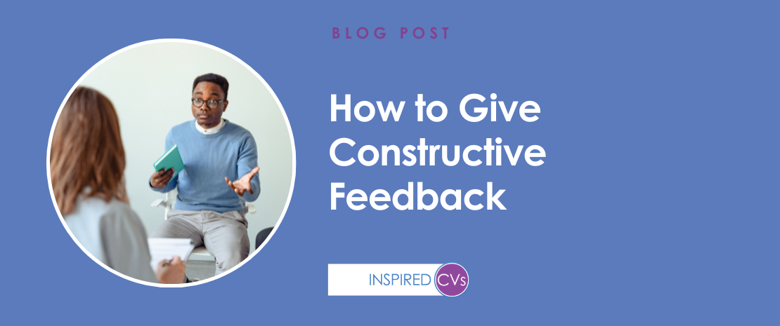 How to Give Constructive Feedback